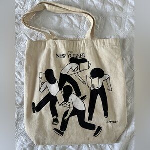 Geoff McFetridge The New Yorker tote (the original; one-sided)